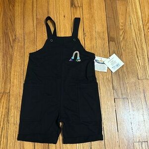 Kids PRIDE SHORTALL “BE KIND” black multiple sizes NWT!